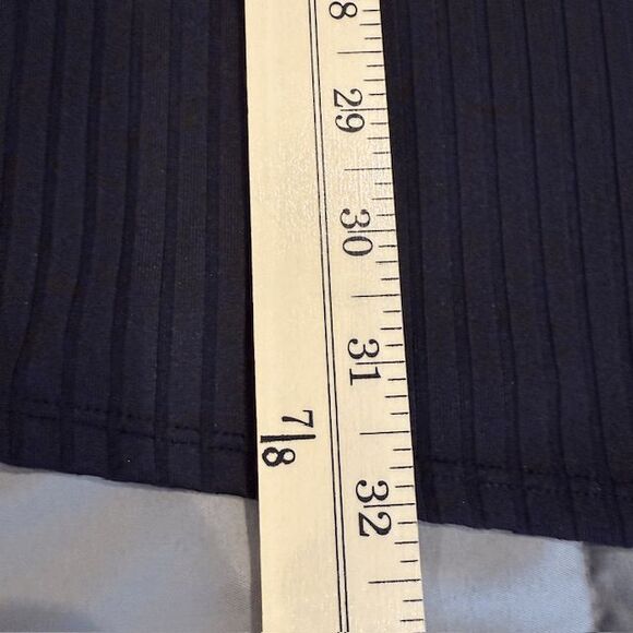 Kendall & Kylie V-Neck Long Sleeve Choker Neck Skater Black Mini Dress Small - Picture 10 of 12